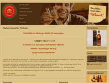 Tablet Screenshot of italkereskedes-miskolc.hu